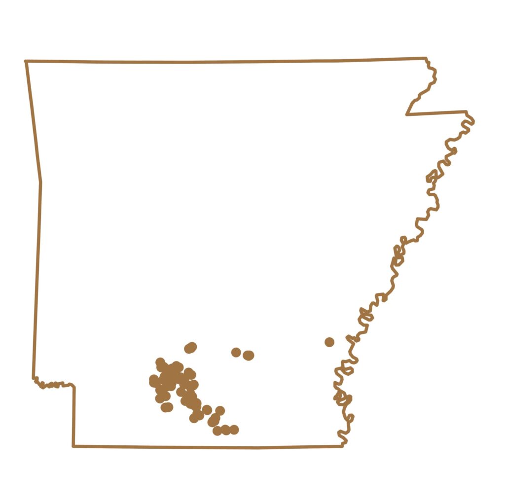 South Central Arkansas ACR 1016 Map